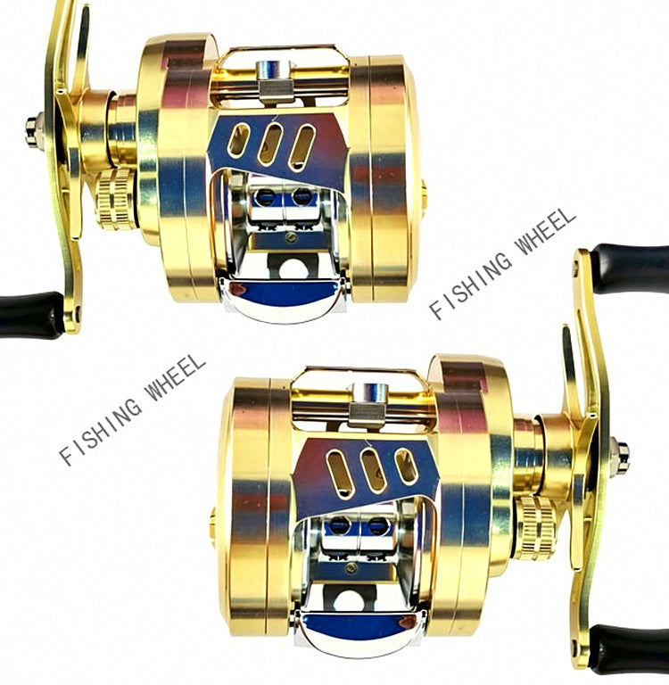 CNC Aluminum Baitcasting Reel, 6.3 Gear Ratio, 296 g (10.4 oz) – product photo