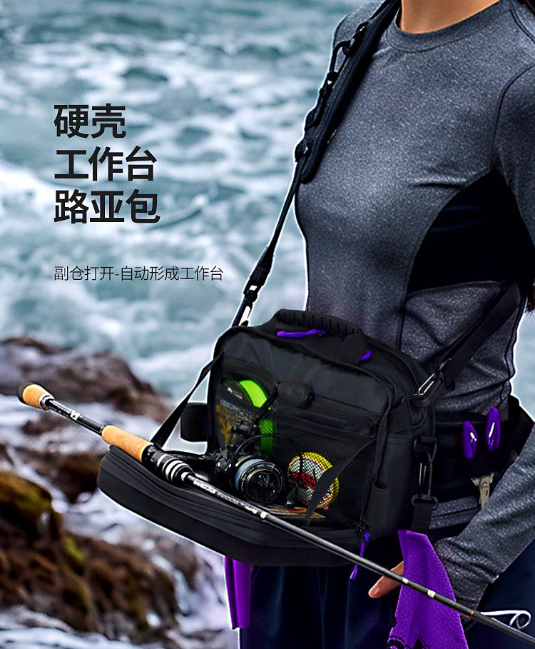 Waterproof Fishing Lure Bag, Waist/Crossbody/Backpack – product photo
