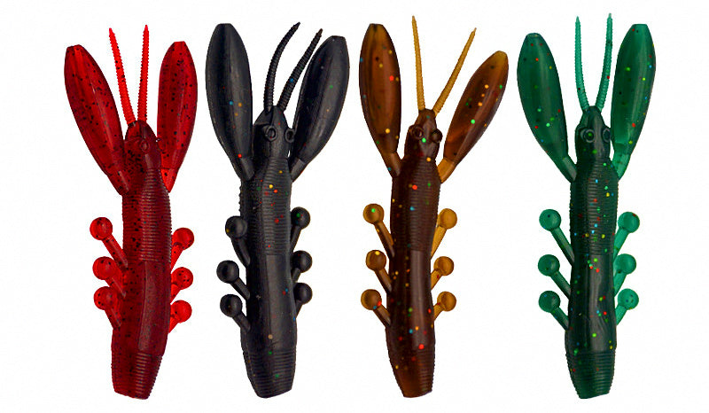 Floating Shrimp Soft Bait, Texas Rig Lure, Single or 5-Pack – product photo