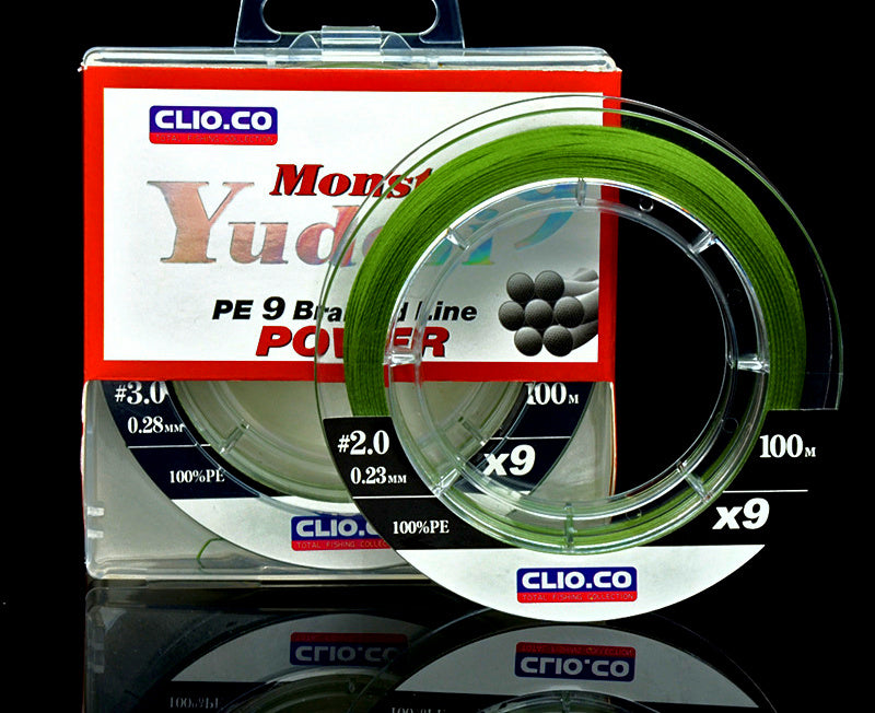 9-Strand PE Braided Line, 100–1000 m (109–1094 yd) – product photo