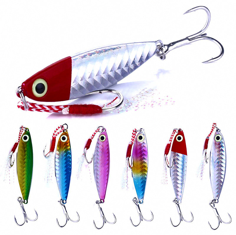 Metal Casting Jig, 7–20 g (0.25–0.7 oz), Multiple Colors