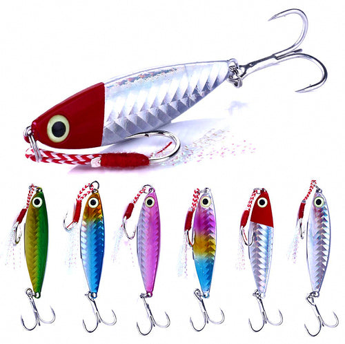 Metal Casting Jig, 7–20 g (0.25–0.7 oz), Multiple Colors