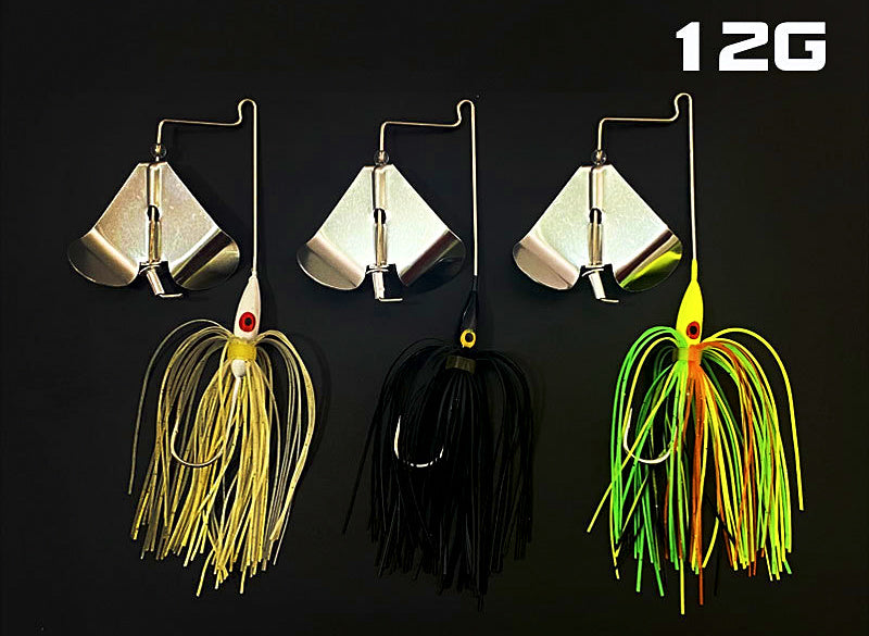 Spinner Spoon & Soft Bait Lure Kit, 12 g (0.42 oz) / 17 g (0.6 oz) – product photo