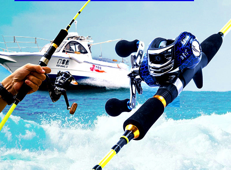 Carbon Slow Jigging Boat Rod, 2-Piece, 1.35–1.8 m (4.4–5.9 ft) – product photo