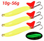 Glow Casting Spoon Jig, Bent Slant-Cut, 10–56 g (0.35–2 oz) – product photo