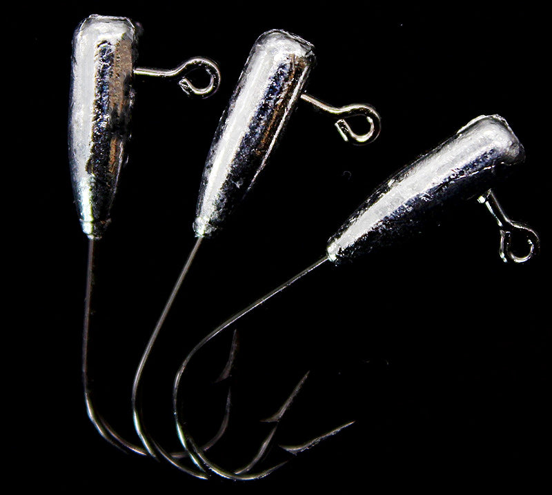 Barbed Lead Jig Head Hooks, 0.875–3.5 g (0.03–0.12 oz) – product photo
