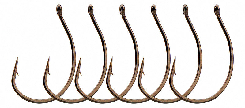 Teflon Coated Wacky Rig Hooks, Barbed, 10 Pack – product photo