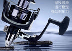 DU1000 Spinning Reel, Shallow Metal Spool, 7 Bearings – product photo