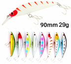 Glow Sinking Minnow Hard Bait, 9 cm (3.5 in) 29 g (1.0 oz) – product photo