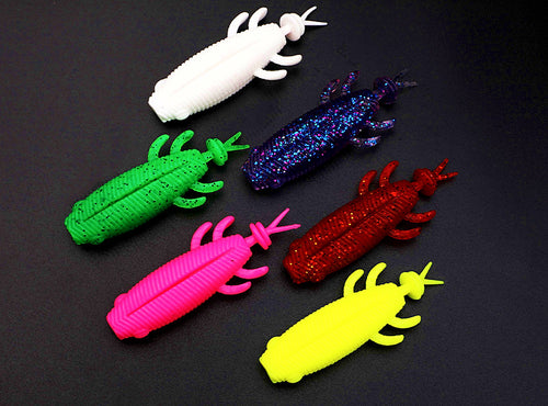 Mayfly Worm Soft Bait, 14 g (0.5 oz), Freshwater Lure – product photo
