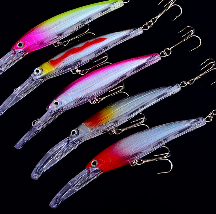 Long Lip Minnow Lure, 17 cm (6.7 in), 32 g (1.1 oz) – product photo