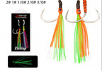 Slow Pitch Assist Hooks, Single & Double, UV Glow – product photo