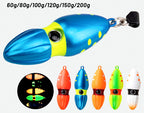 Squid-Shaped Slow Pitch Jig, 60–150 g (2.1–5.3 oz) – product photo