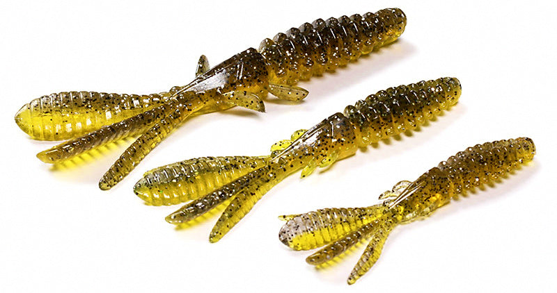 Shrimp Soft Plastic Lure, 2.6 & 3.2 in (6.5 & 8 cm) – product photo