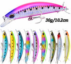 Long Cast Sinking Minnow Lure, 30 g (1.1 oz), 10.2 cm (4 in) – product photo