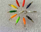 Micro Shrimp Fly Lure Hooks, 10-Pack, Sizes #14–#20 – product photo