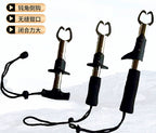 Fish Lip Gripper, T-Handle, Straight, Pistol, Scale & Ruler – product photo