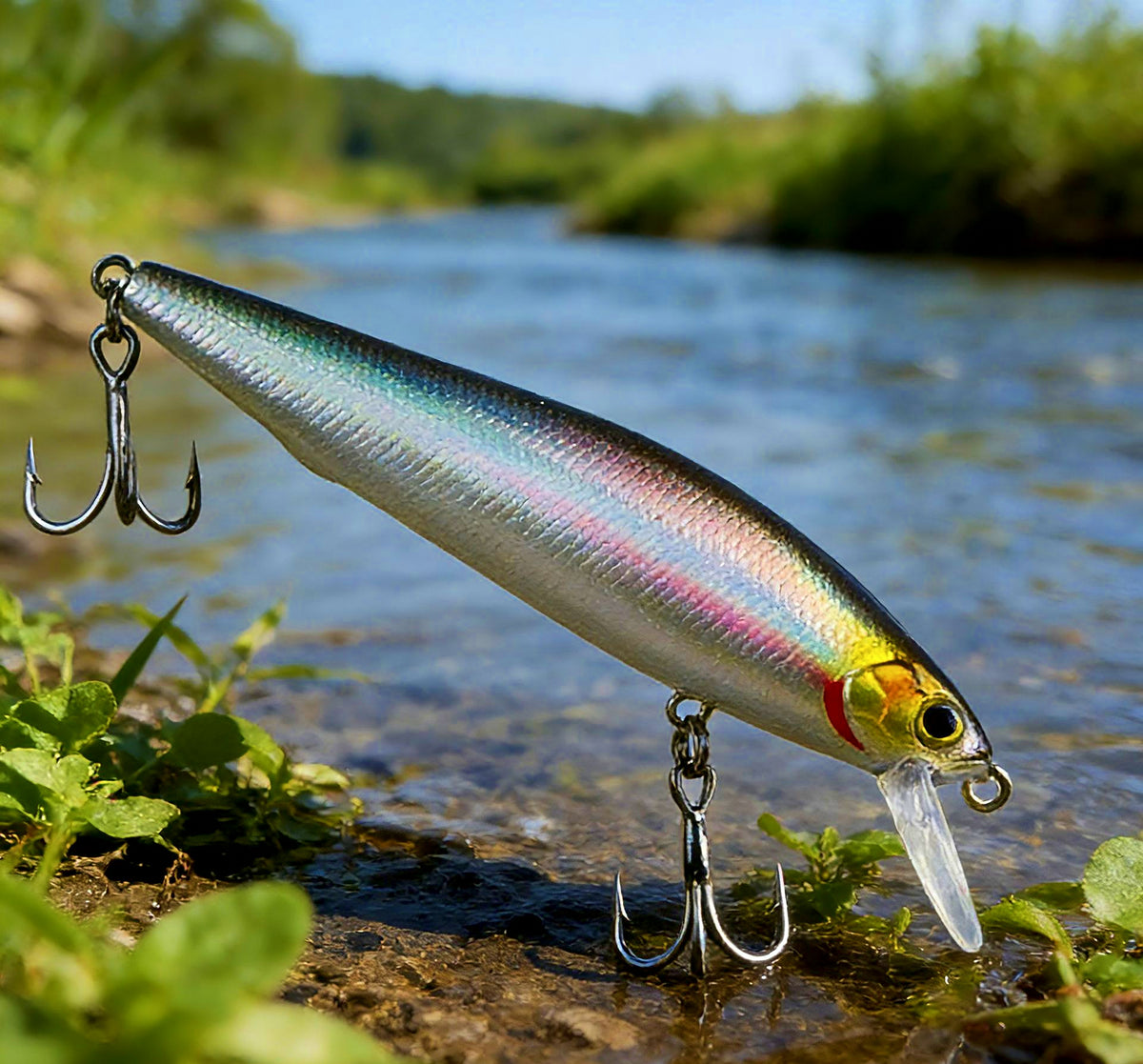 Sinking Minnow Lure, 5–14 g (0.18–0.49 oz), 6–11 cm – product photo