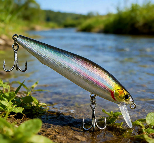 Sinking Minnow Lure, 5–14 g (0.18–0.49 oz), 6–11 cm – product photo