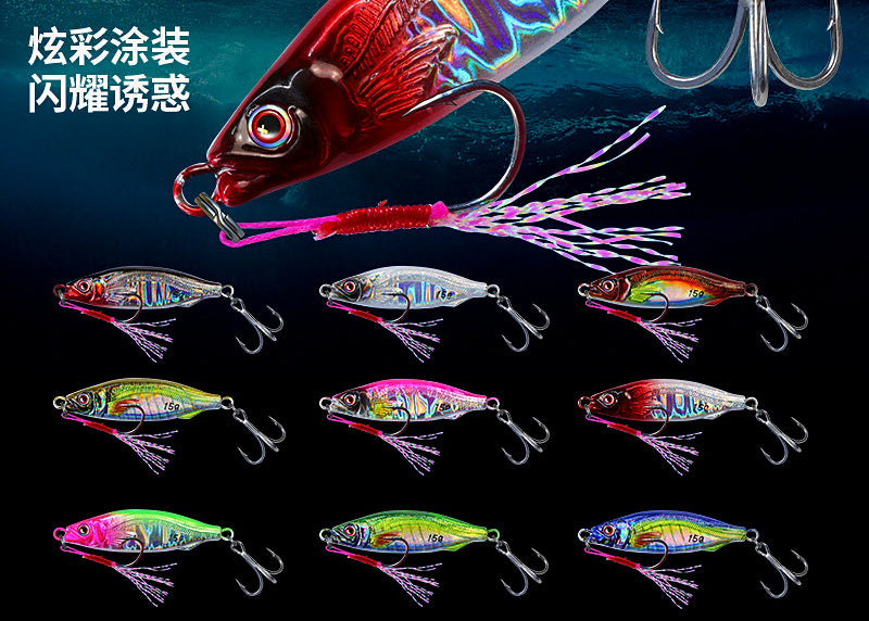 Metal Casting Jig, 3D-Printed Fish Look, 5–20 g (0.18–0.71 oz) – product photo