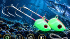 Glow Head Jig with Double Hook, 20–300 g (0.7–10.6 oz) – product photo