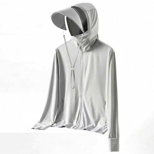 UPF 50+ Hooded Sun Protection Shirt, Men's & Women's