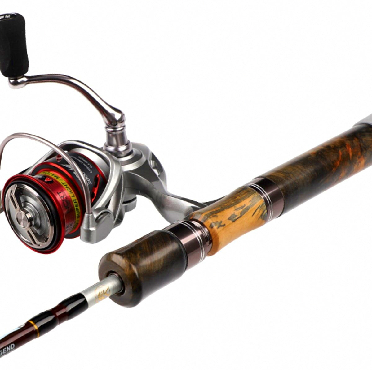 Fast Action 2-Piece Carbon Spinning Rod, 1.68–2.4 m (5.5–7.9 ft)