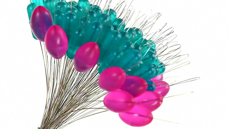 Silicone Space Beads, Rod Tip Bumper Beads, Bulk, Line #4–30 – product photo