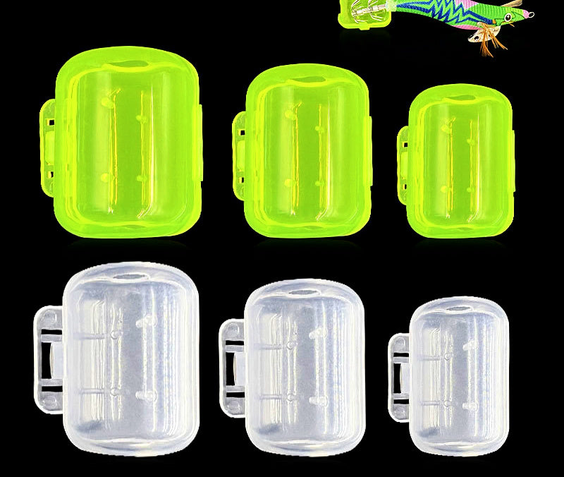 Squid Jig Hook Covers, Plastic Protective Caps – product photo