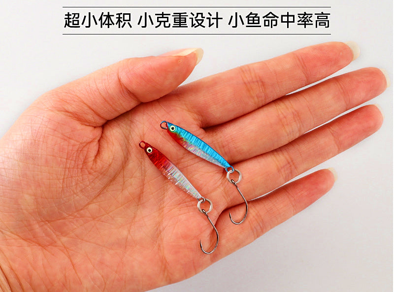 Micro Metal Jig, 1.6 g or 3 g (0.06 / 0.11 oz) – product photo