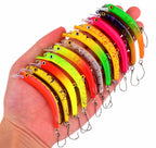 Slow Sinking Minnow Lure with Double Hooks – product photo