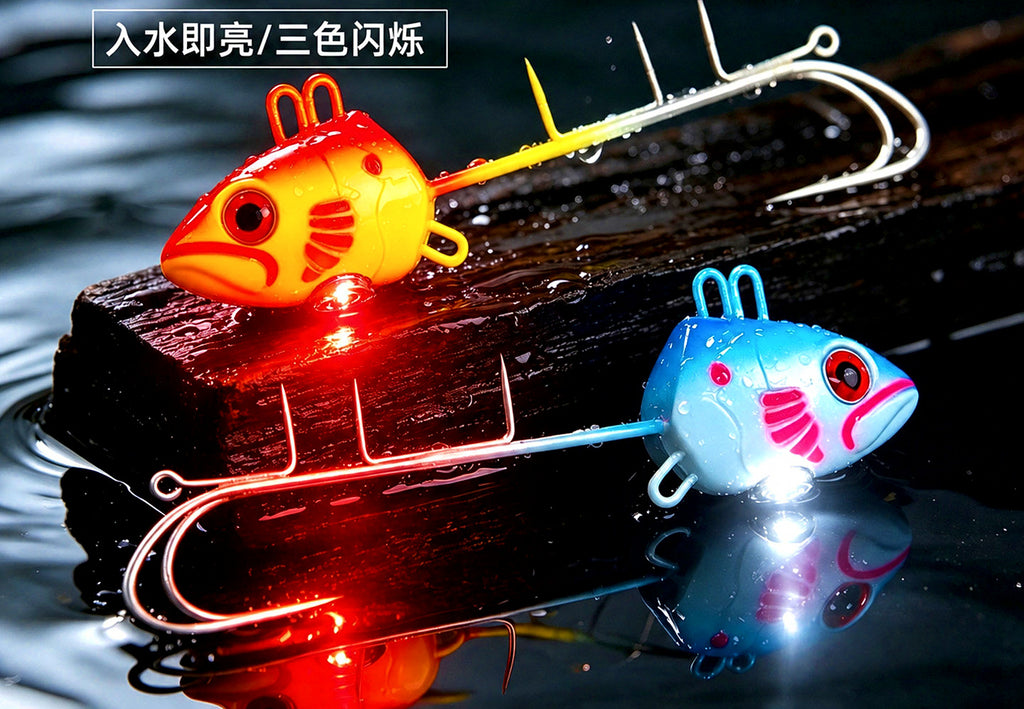 Glow Cutlassfish Jig, Triple Hook, 50–200 g (1.8–7 oz) – product photo