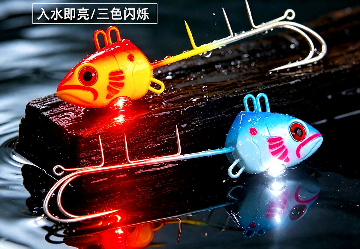 Glow Cutlassfish Jig, Triple Hook, 50–200 g (1.8–7 oz) – product photo