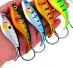 Weedless T-Tail Lead Soft Bait, 9 cm, 19.5 g (0.7 oz) – product photo