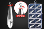 Teardrop Sinkers with Eyelet, 0.35–3.5 oz (10–100 g) – product photo