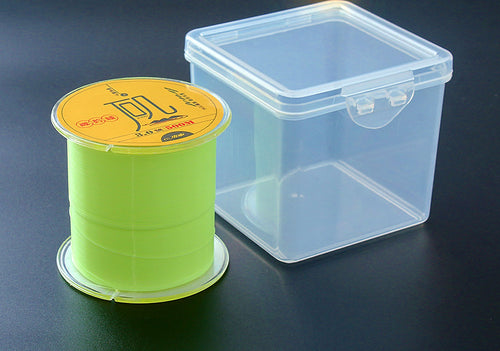 Nylon Monofilament Fishing Line, 500 m (547 yd), Fluorescent Yellow – product photo
