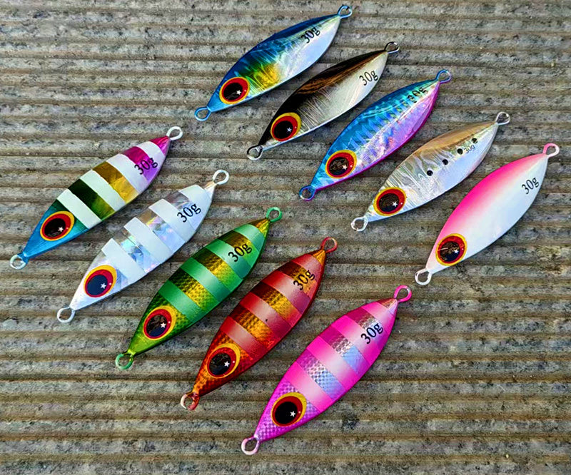 Glow Slow Pitch Jig, 10–100 g (0.35–3.5 oz) – product photo