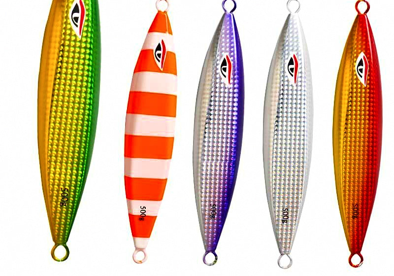 Fish Scale Glow Slow Pitch Jig, 300–500 g (10.6–17.6 oz) – product photo