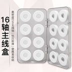 Clear 16-Spool Fishing Line Storage Box, Organizer Case – product photo