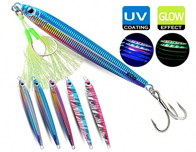Glow Belly Slow Pitch Jig, 40–100 g (1.4–3.5 oz) – product photo