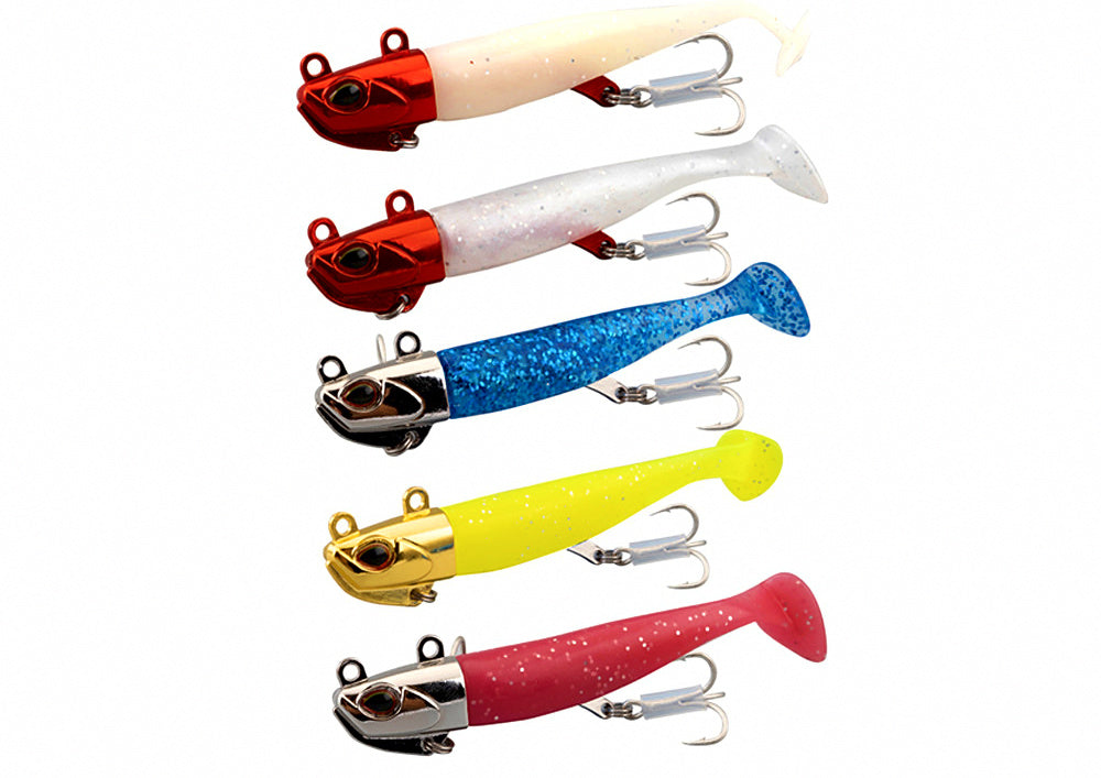 T-Tail Soft Swimbait 5-Pack, 18/22/30 g (0.6/0.8/1.1 oz) – product photo