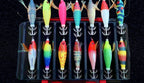 Glow Shrimp-Style Squid Jig, Hard Bait for Boat Fishing – product photo