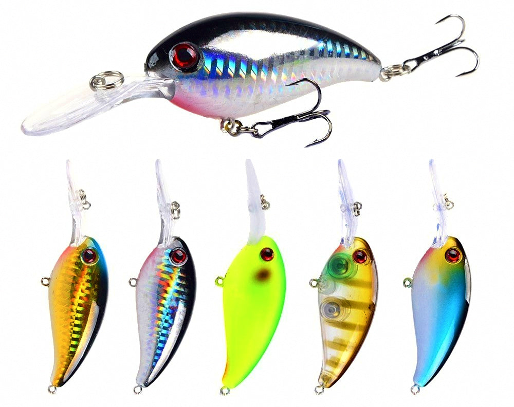 Long Lip Minnow Hard Bait, 10 cm, 14 g (0.5 oz) – product photo