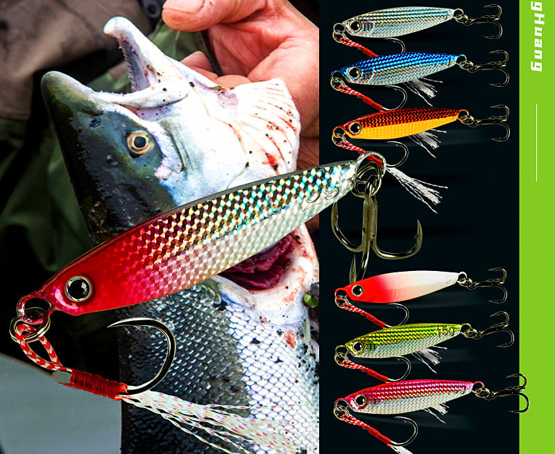 Fish-Scale Metal Jig, 7–30 g (0.25–1.06 oz) – product photo