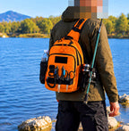 Fishing Waist Bag & Cross-Body Tackle Bag, Nylon