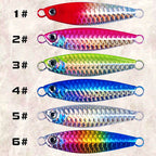 Casting Metal Jig, Fish Scale Finish, 7–30 g (0.25–1.06 oz) – product photo