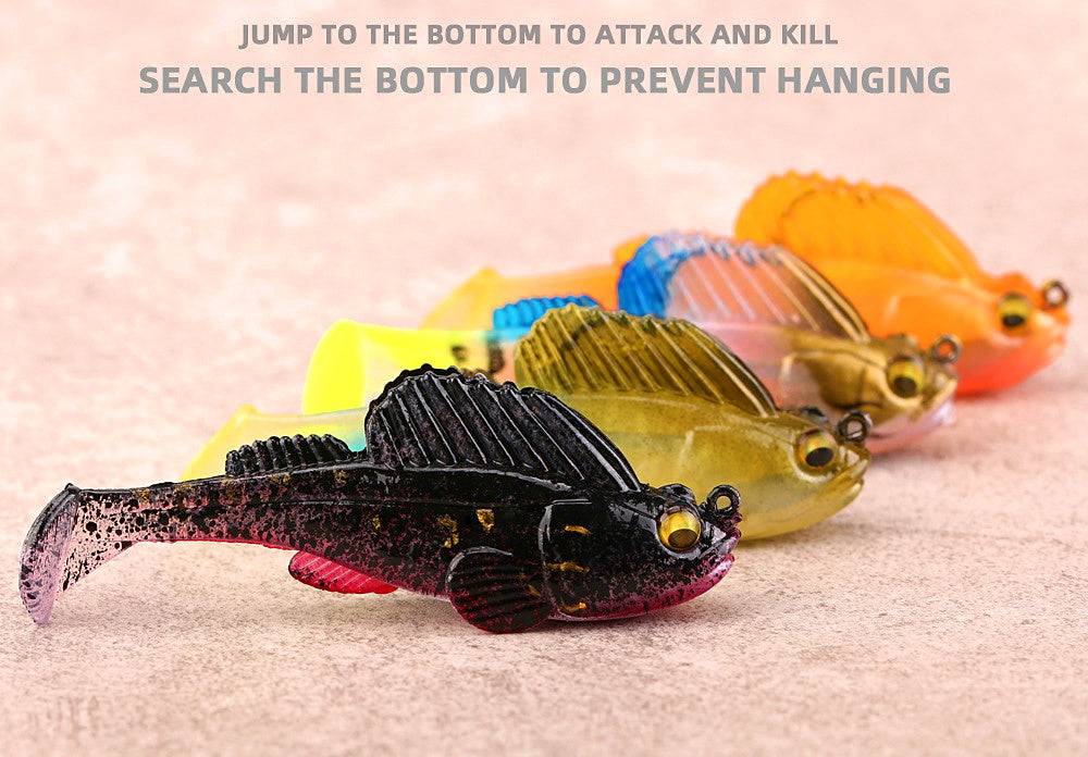 Lead Head Soft Bait Jig with Hook, 7–14 g (0.25–0.5 oz) – product photo