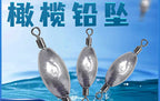 Double Swivel Olive Sinker, 0.1–3.5 oz (3–100 g) – product photo