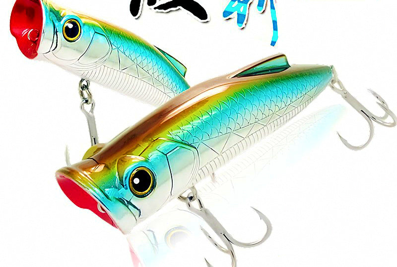 Topwater Popper Lure, 3.6–17 g (0.13–0.60 oz) – product photo