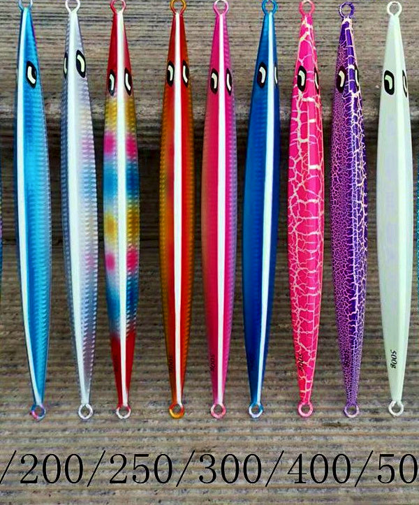 Fast-Sink Glow Metal Jig, 100–500 g (3.5–17.6 oz) – product photo